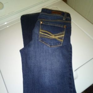 LEI jeans skinny slim boot cut size 5 reg.